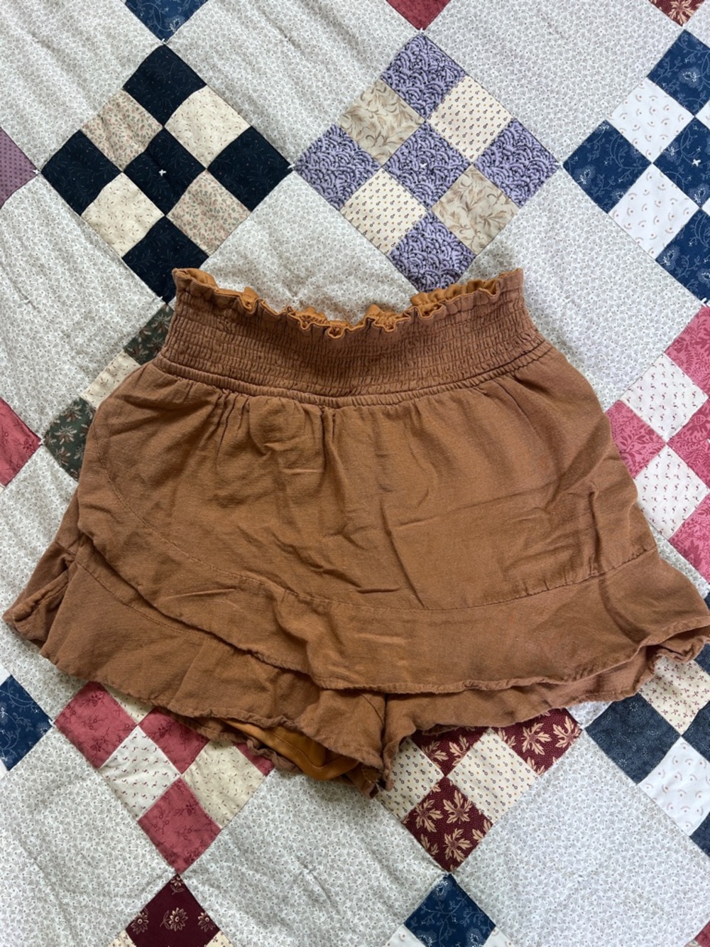 Japna Terracotta Skort